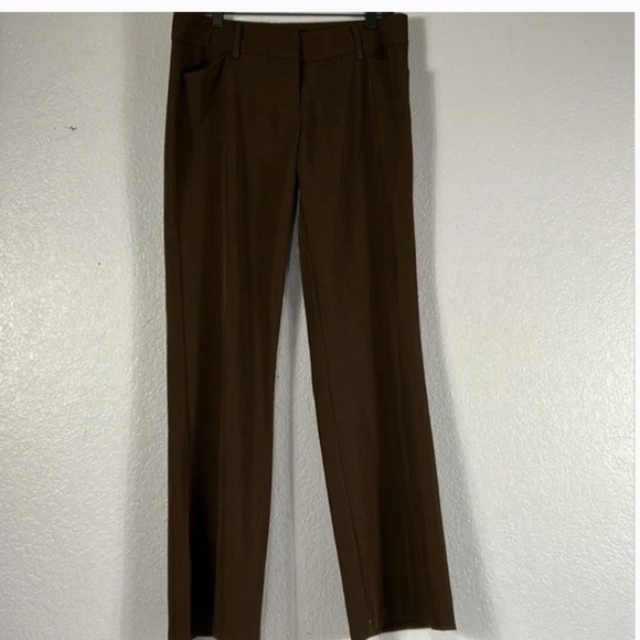 XOXO chocolate brown 2 piece pant suit set size blazer large bottom 9 - Picture 6 of 10